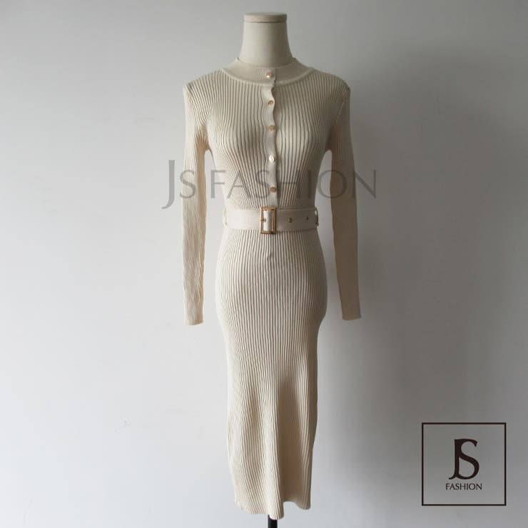 お得セット❗️ワンピの実33体 タイムセール❗️UN3D. ベーシックフレアニットワンピース 定価