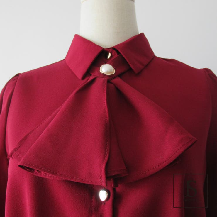 再、お値下げ❣️CABaN ブラウス美品 セットアップ ブラウストップスとマーメイドスカート上下セット