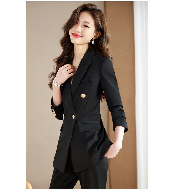 2点セットセットアップ パンツスーツ 全3色 | JS FASHION | 詳細画像10 