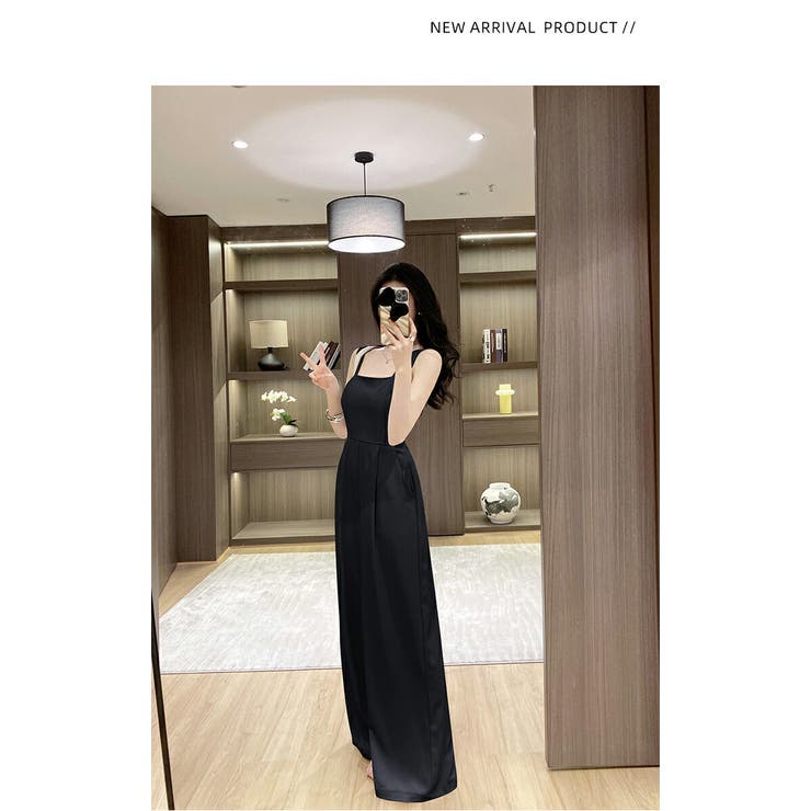 【GUMZZI】レイヤード風ワイドパンツオールインワンto28671 kilakilastyle.com - 【即納】「ワイドパンツが大人のお洒落