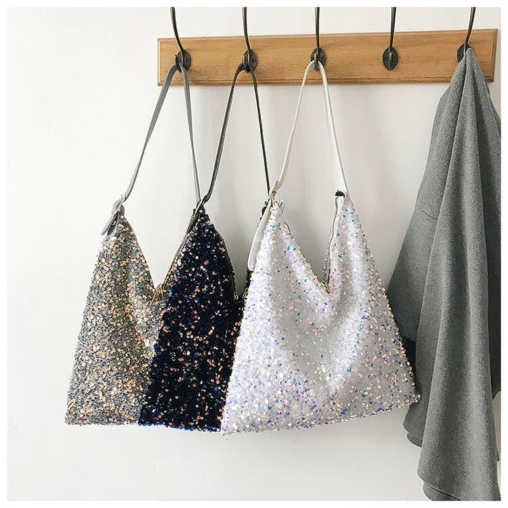 スパンコール トードバッグ レディース | JS FASHION | 詳細画像8 