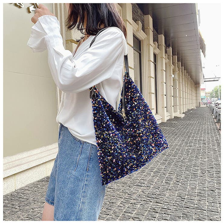 スパンコール トードバッグ レディース | JS FASHION | 詳細画像7 