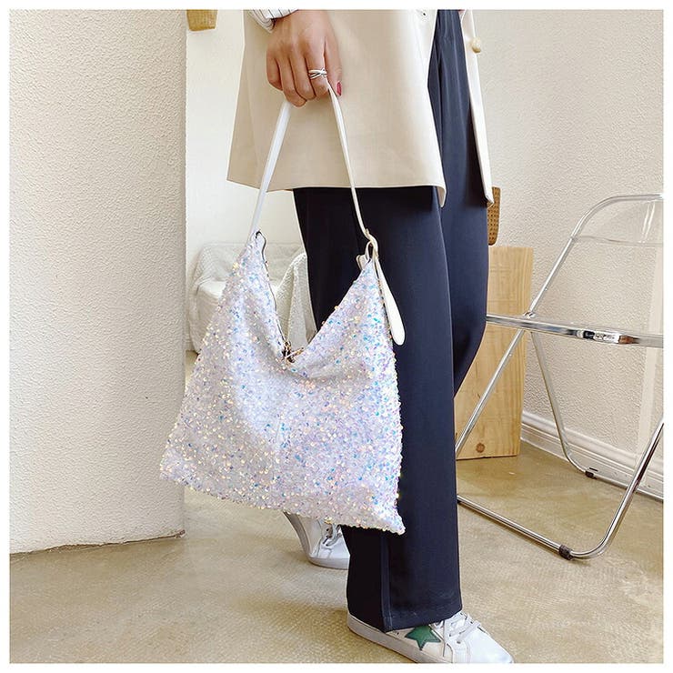 スパンコール トードバッグ レディース | JS FASHION | 詳細画像4 