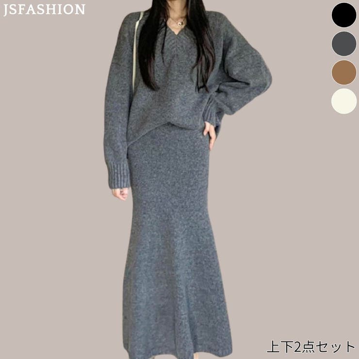 ニット セットアップ レディース | JS FASHION | 詳細画像1 