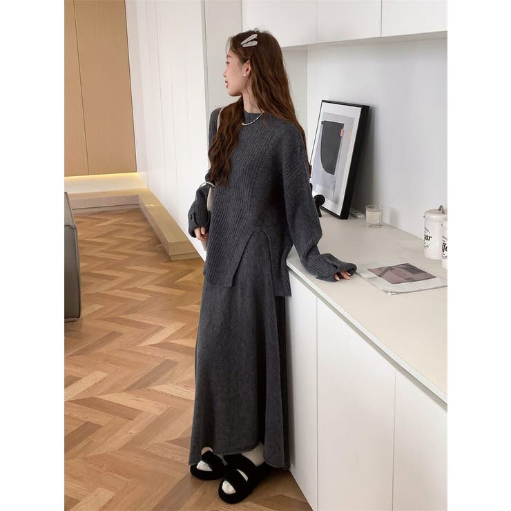 ニットセットアップ レディース 上下セット | JS FASHION | 詳細画像9 