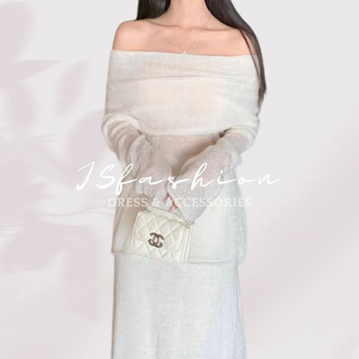 【上下2点セット】6色展開 透け感のある オフショルダー | JS FASHION | 詳細画像6 