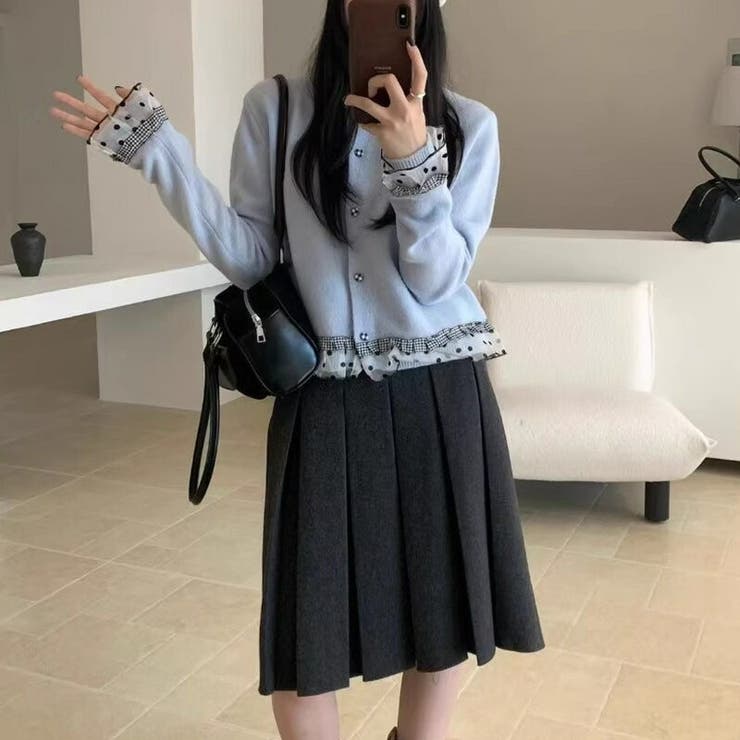 ショート丈 ニット カーディガン | JS FASHION | 詳細画像11 