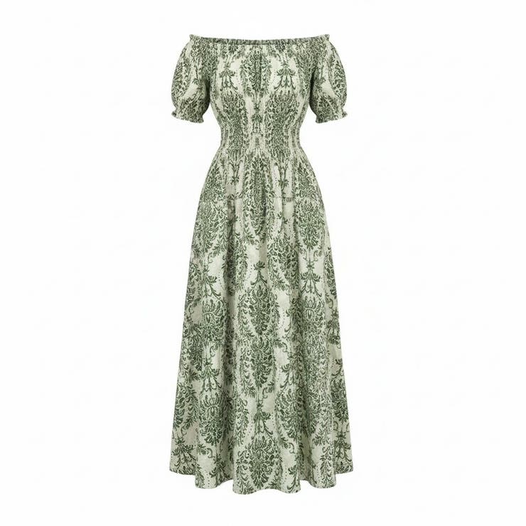 リゾートワンピース レディース オフショルダーマキシワンピース | JS FASHION | 詳細画像6 