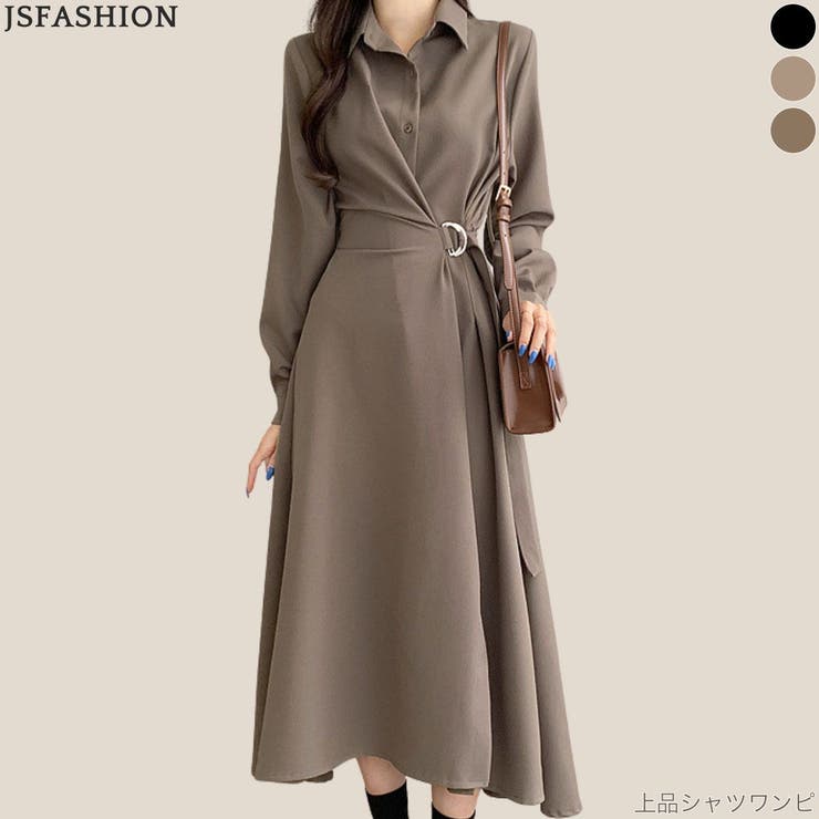 ワンピース レディース シャツワンピース | JS FASHION | 詳細画像1 