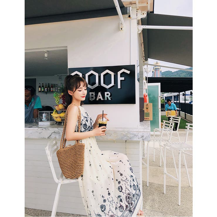 シフォン素材 ホルターネックロングワンピース リゾートワンピース 品番 Jsfw Js Fashion ジェーエスファッション のレディースファッション通販 Shoplist ショップリスト