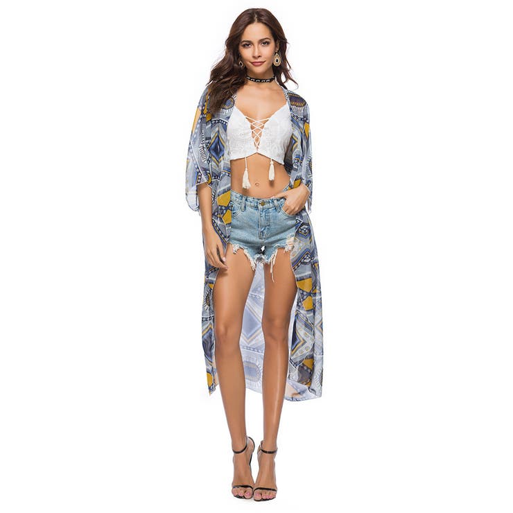 ビーチウェア ビーチガウン シフォンカーディガン 品番 Jsfw Js Fashion ジェーエスファッション のレディースファッション通販 Shoplist ショップリスト