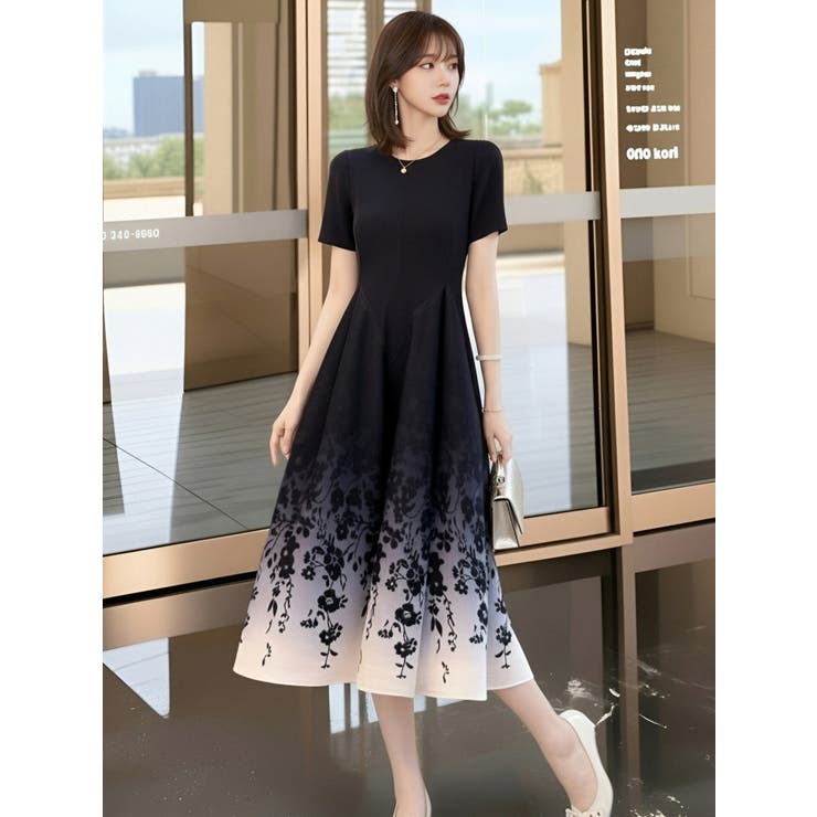 プリントワンピース 夏 ロングワンピース | JS FASHION | 詳細画像6 