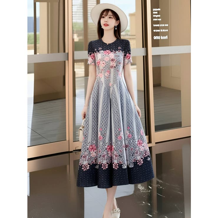花柄ワンピース 夏 ロングワンピース | JS FASHION | 詳細画像6 