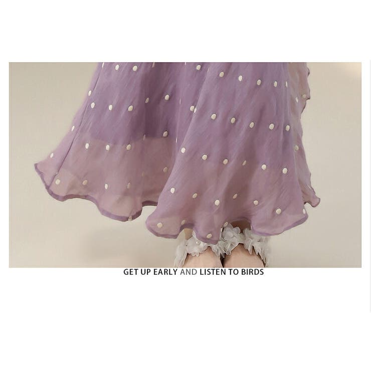 ドットワンピース 夏 ロングワンピース | JS FASHION | 詳細画像11 