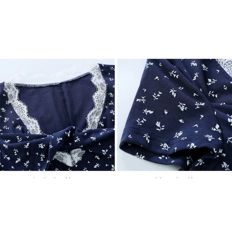 小花柄ワンピース 夏 ロングワンピース | JS FASHION | 詳細画像13 