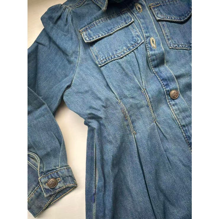 デ二ムワンピース ロングワンピース Aライン[品番：JSFW0014320]｜JS