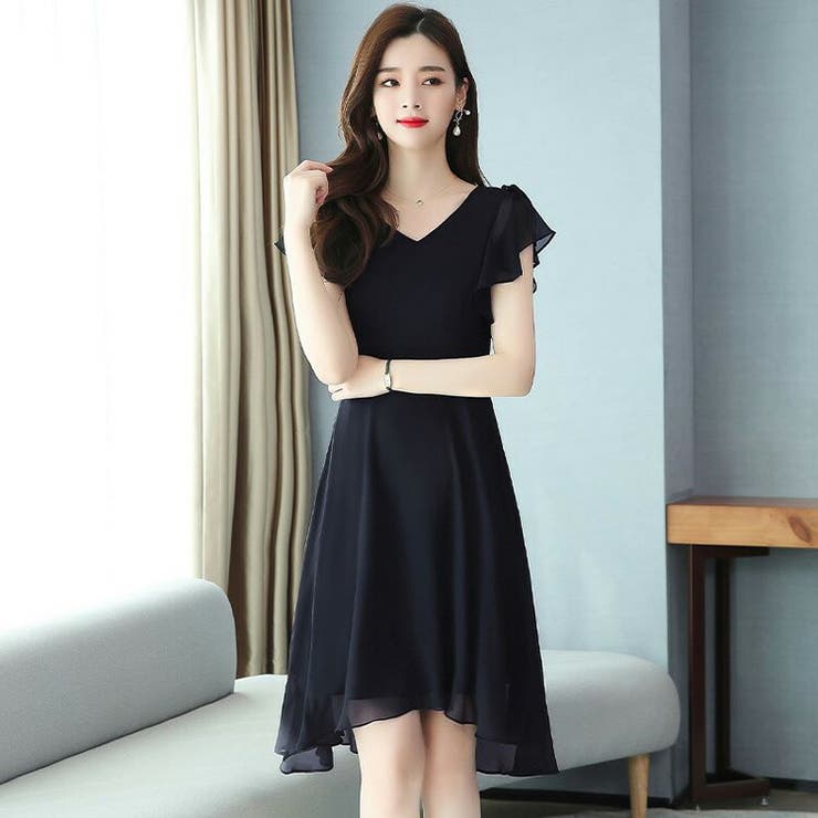 Aライン ワンピース 全2色 | JS FASHION | 詳細画像7 