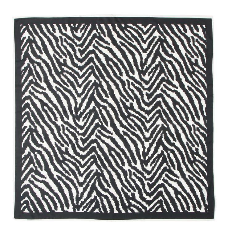 【P】 | 90x90cmサイズ ヴィンテージ風サテン生地スカーフ | JULIA BOUTIQUE