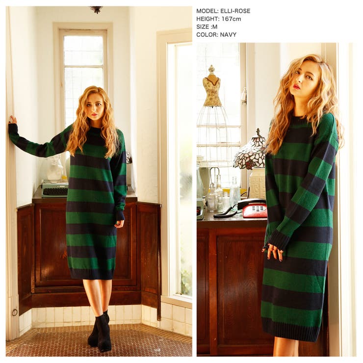 ELLIE リバーシブルロングベスト 美品 ELLIE スリーブレスコート