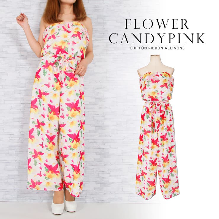 シフォンフリルベアオールインワンロンパースワンピース 品番 Ba Julia Boutique ジュリアブティック のレディースファッション通販 Shoplist ショップリスト