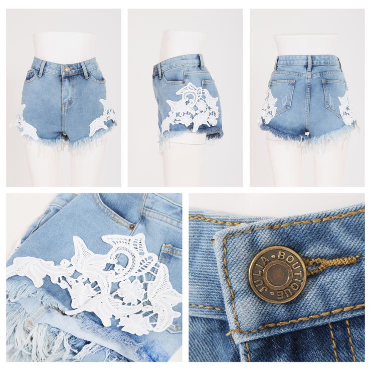 新品タグ付き!!激レアMARS Sugar Glossデニムショートパンツレース 新品タグ付き!!激レアMARS Sugar Glossデニムショートパンツレース