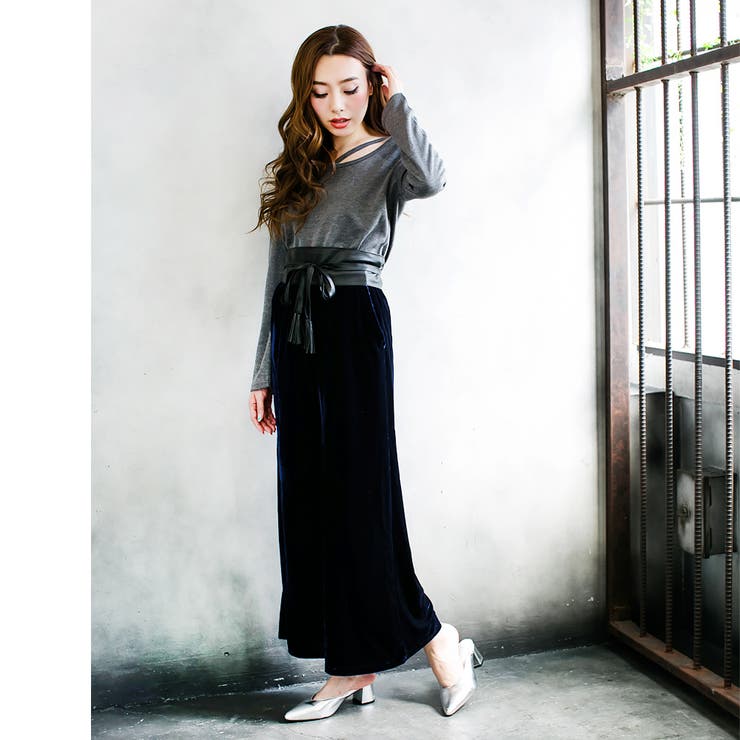 トレンド感のあるスタイリングに タッセル付きフェイクレザーサッシュベルト | JULIA BOUTIQUE | 詳細画像16 