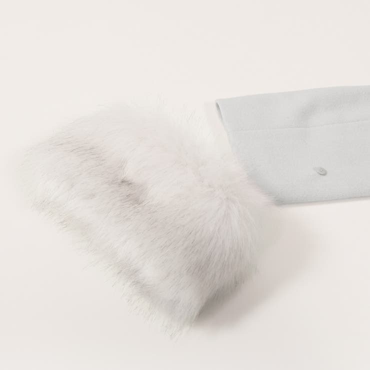 フード付フェイクファーロングコートガウンコート  | JULIA BOUTIQUE | 詳細画像27 