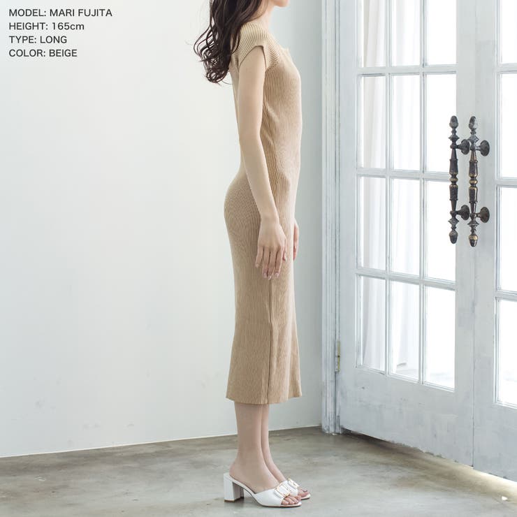 選べる2丈 スクエアネックニットワンピース [21010 | JULIA BOUTIQUE | 詳細画像31 