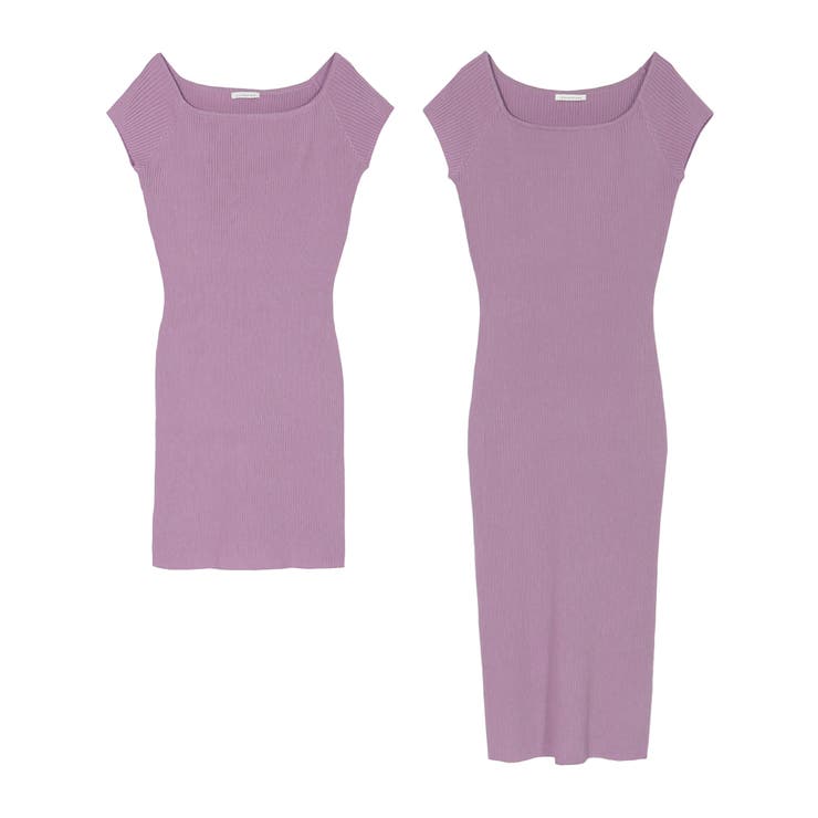 選べる2丈 スクエアネックニットワンピース [21010 | JULIA BOUTIQUE | 詳細画像38 