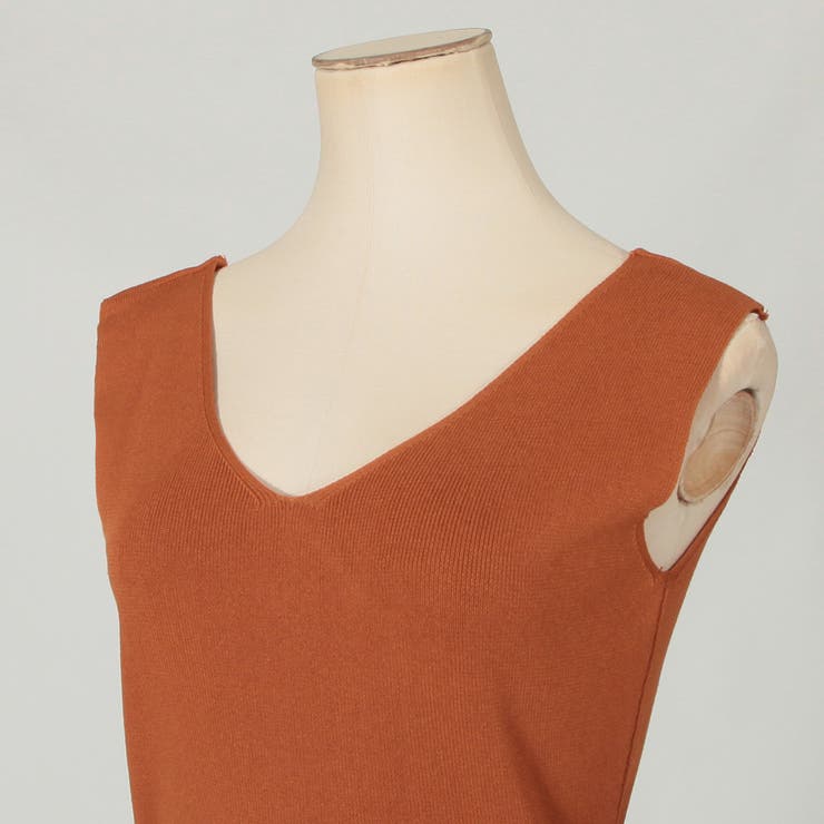 Vネックノースリーブベーシックニットトップス  | JULIA BOUTIQUE | 詳細画像20 
