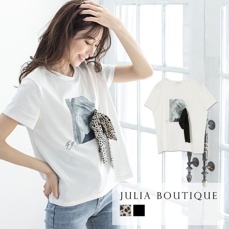 EMILYプリントTシャツ  | JULIA BOUTIQUE | 詳細画像1 