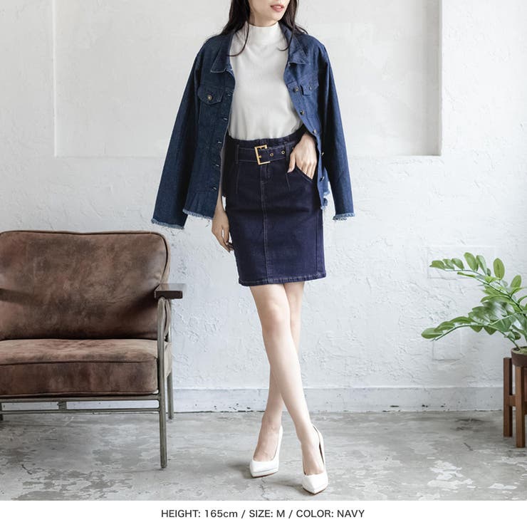 HERMES プリントシルクタイトスカート ネイビー/ゴールド HERMES