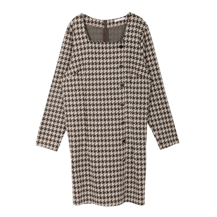 千鳥格子柄ミニワンピース [品番：BA000004998]｜JULIA BOUTIQUE