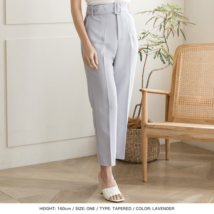 選べる2型 バックルベルト付きパンツ | JULIA BOUTIQUE | 詳細画像11 