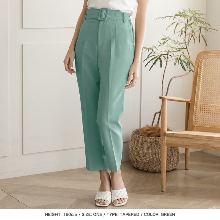 選べる2型 バックルベルト付きパンツ | JULIA BOUTIQUE | 詳細画像22 