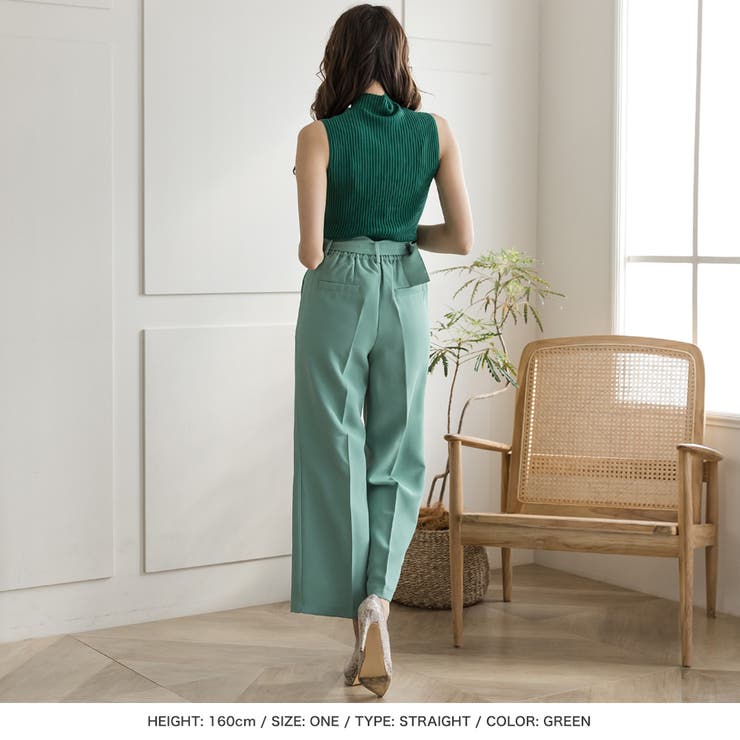 選べる2型 バックルベルト付きパンツ | JULIA BOUTIQUE | 詳細画像26 