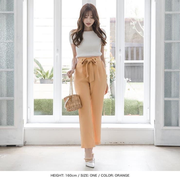 リボン付きテーパードパンツ  | JULIA BOUTIQUE | 詳細画像13 