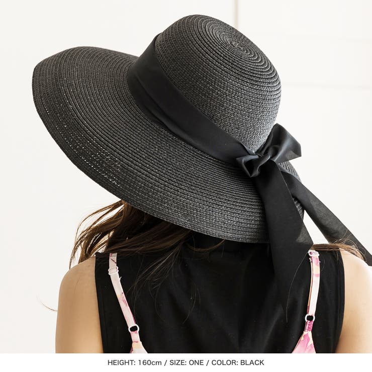 ホワイト】】リボン付きストローハット [品番：BA000005172]｜JULIA  BOUTIQUE（ジュリアブティック）のレディースファッション通販｜SHOPLIST（ショップリスト）