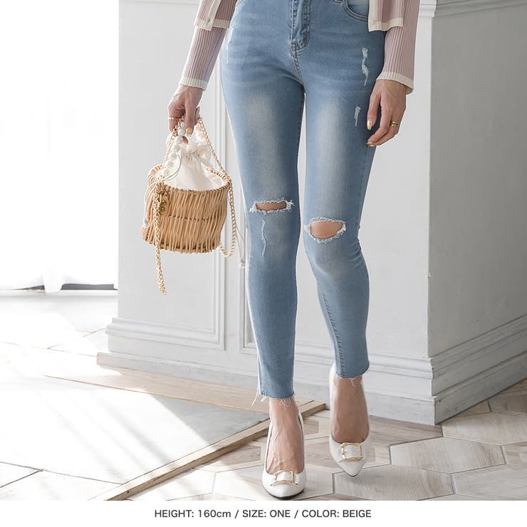 パール付きかごバッグ  | JULIA BOUTIQUE | 詳細画像7 