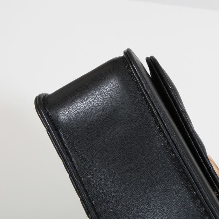 キルティングフラップチェーンショルダーバッグ [品番：BA000005275