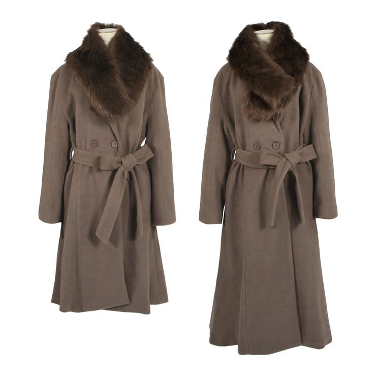 選べる2丈 フェイクファーティペット付きコート | JULIA BOUTIQUE | 詳細画像48 