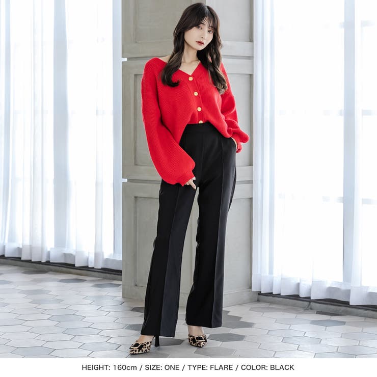 形が選べるセンターライン入りパンツ [品番：BA000005360]｜JULIA  BOUTIQUE（ジュリアブティック）のレディースファッション通販｜SHOPLIST（ショップリスト）