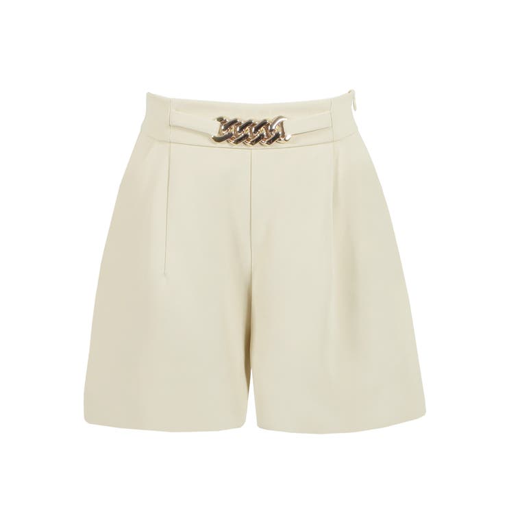 チェーン付きハイウエストショートパンツ [品番：BA000005441]｜JULIA