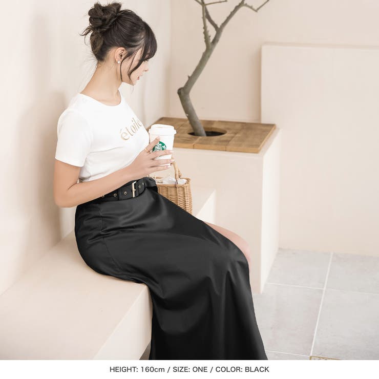 インナーパンツ付きスリットロングスカート  | JULIA BOUTIQUE | 詳細画像7 