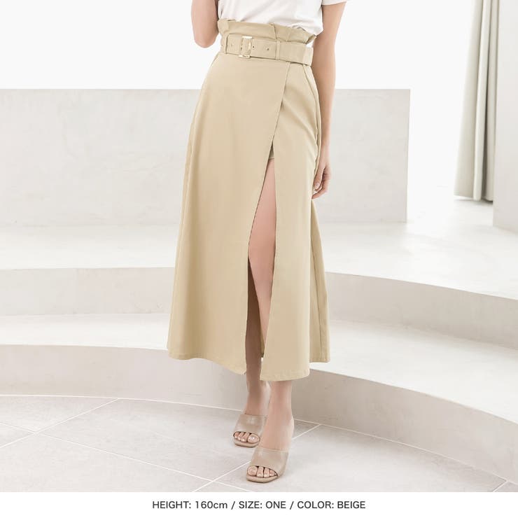 インナーパンツ付きスリットロングスカート  | JULIA BOUTIQUE | 詳細画像8 