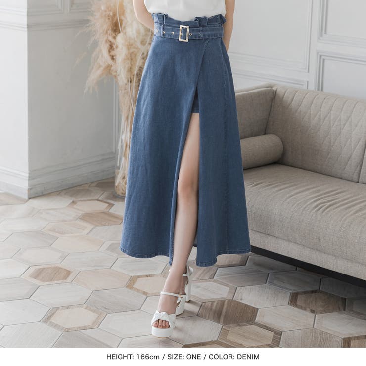 インナーパンツ付きスリットロングスカート  | JULIA BOUTIQUE | 詳細画像20 