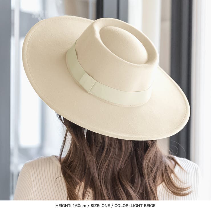 ベーシックつば広フェルトハット [品番：BA000005444]｜JULIA BOUTIQUE