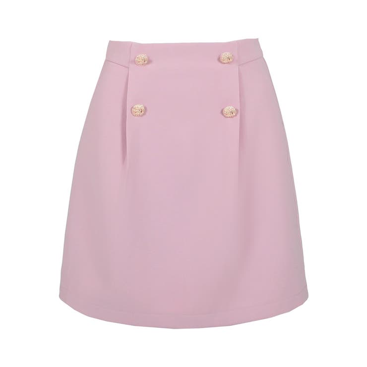 ゴールドボタン付き台形ミニスカート  | JULIA BOUTIQUE | 詳細画像31 