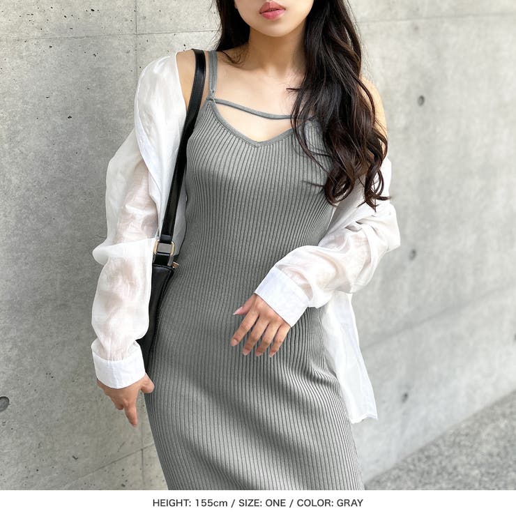 ★boohoo★ ルーシュ ディテール リブ ボディコン ワンピース XS-Lサイズあり【DEA./ディア】シースルー/ ホルターネック