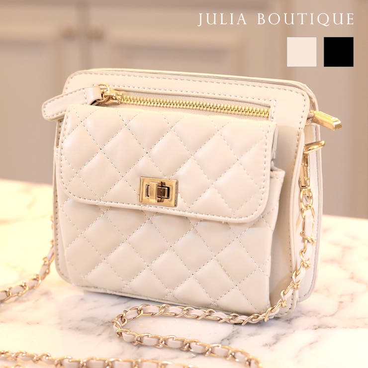 チェーンショルダーキルティングバッグ/23144 | JULIA BOUTIQUE | 詳細画像1 